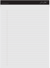 custom letter pad