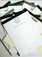 custom pruinted legal pads