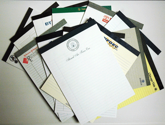 custom legal pads